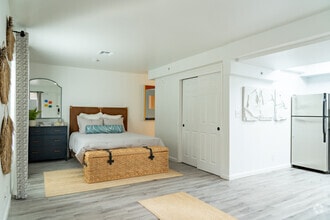 1BR, 1BA - 500SF - Bedroom - The District at North Hills