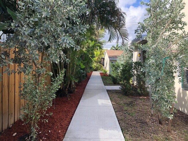 View from Gate Entrance - 1035 NE 13th Ave