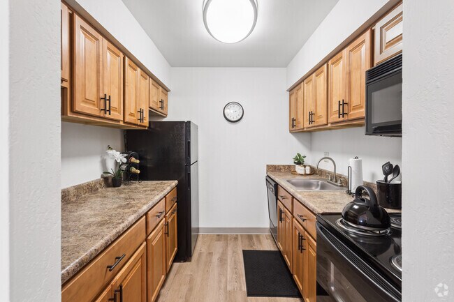 1 dormitorio, 1 baño - 600 pies cuadrados - Cocina - Monroeville Apartments at Birnam Wood