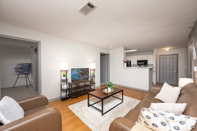 4BR, 4BA - 1,328SF - Living Room - University Village