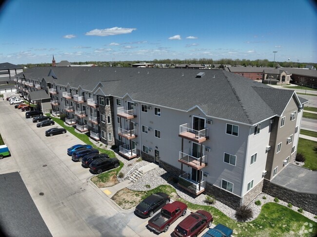 3D Exterior - Eaglebrook at Prairie Grove Apartments