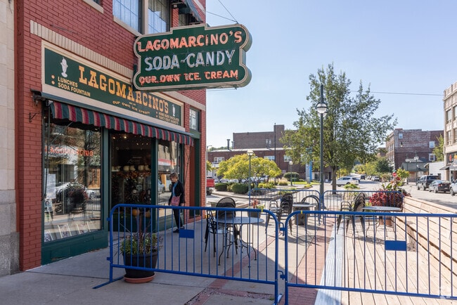 Lagomaercino's has been serving treats in Downtown Moline since 1908.