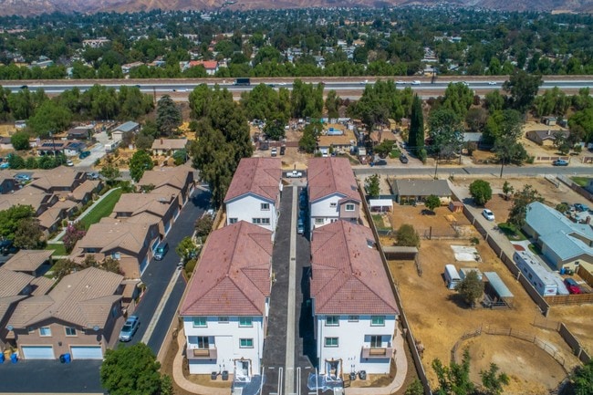Aerial Photo - Apricot Townhomes