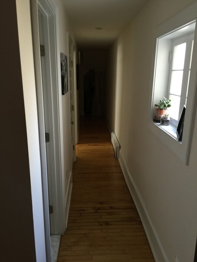 First floor hall with W/D - 324 S Juniper St