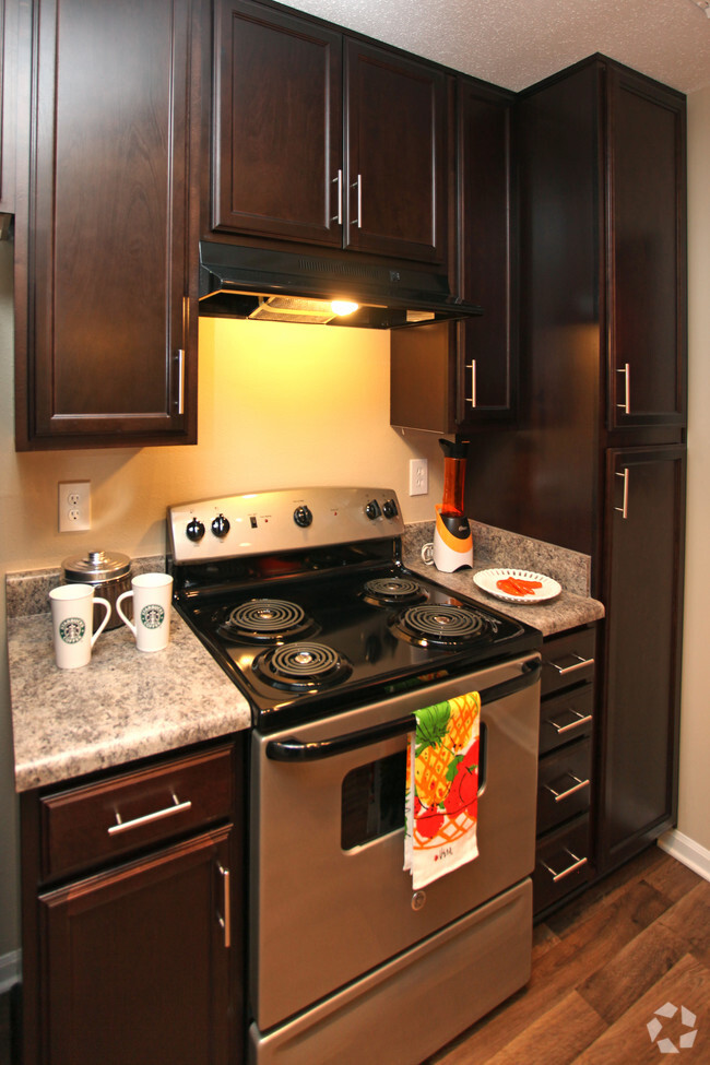 Fully renovated kitchens with metallic appliances - Briarleigh Park