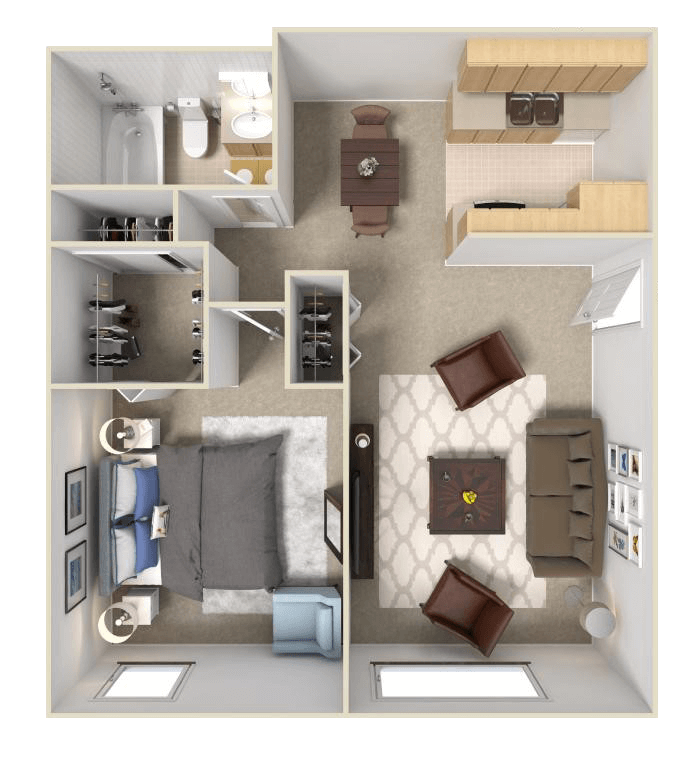 Whispering Timbers – 1 Bed
