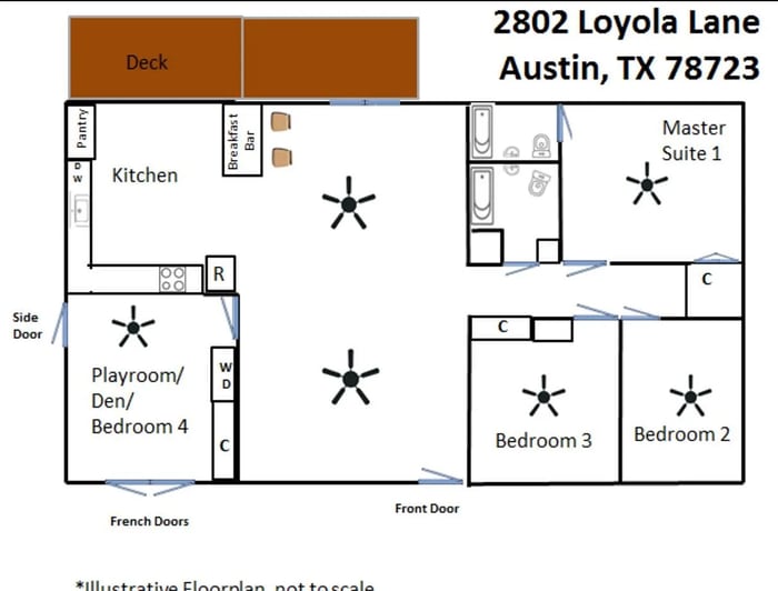 Primary Photo - Beautiful 4 beds 2 baths in Austin!