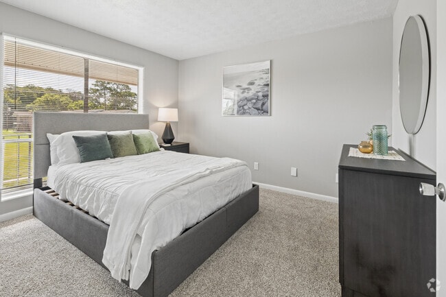 2 habitaciones, 1,5 baños - 1080 pies cuadrados - Dormitorio - The Park at River City
