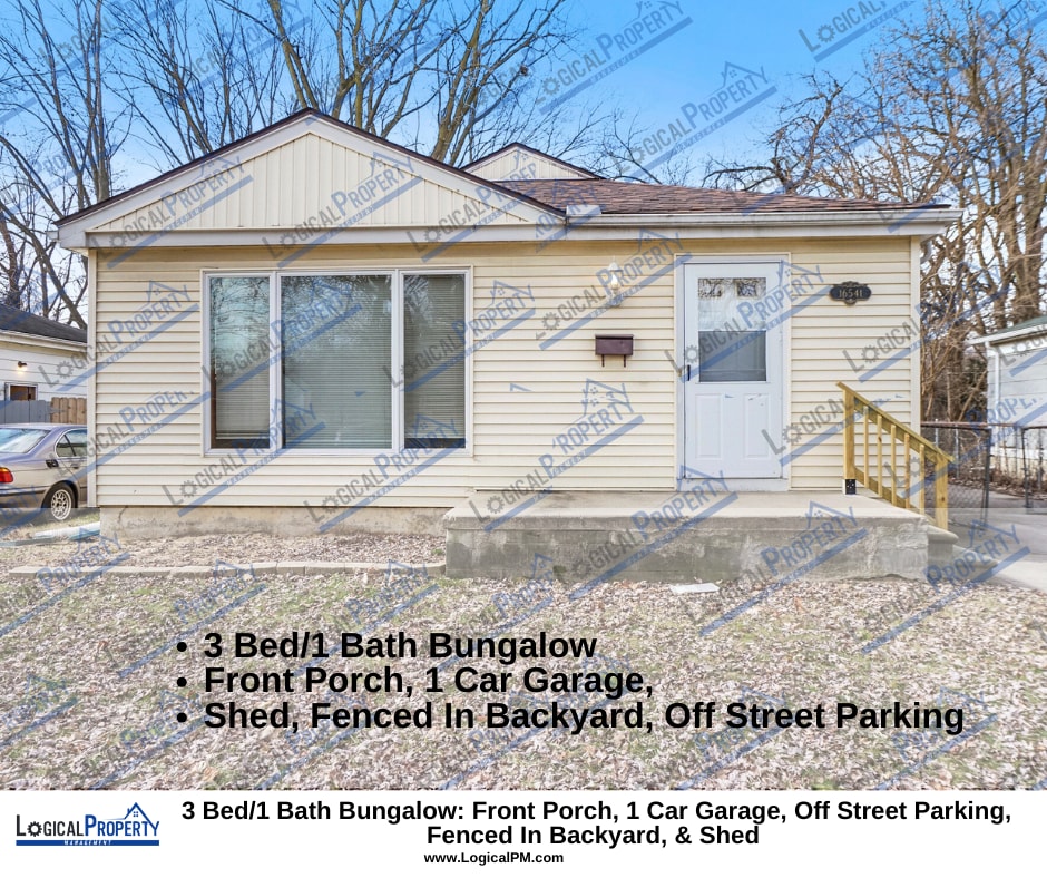 Primary Photo - Spacious 3Bed/1 Bath Bungalow : AC,1 Car G...