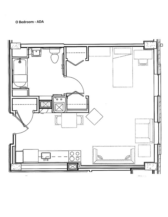 Plano de planta - St. Teresa's Villa