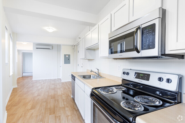 1HAB, 1BA - The Wesley, 520 ft² - The Ashley