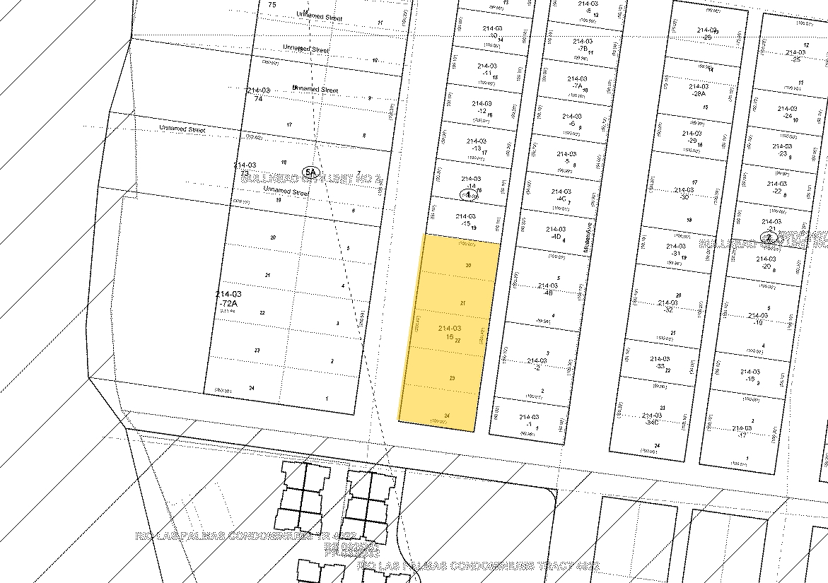 Mapa de la parcela - 434 River Glen Dr