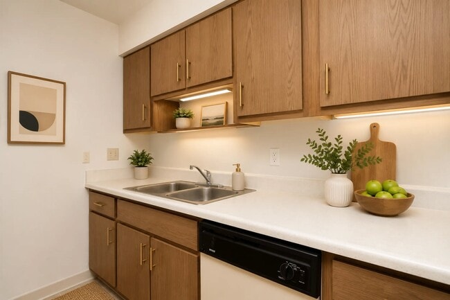 Kitchen - Evergreen Ridge Apartments (formerly Aspen Ridge)