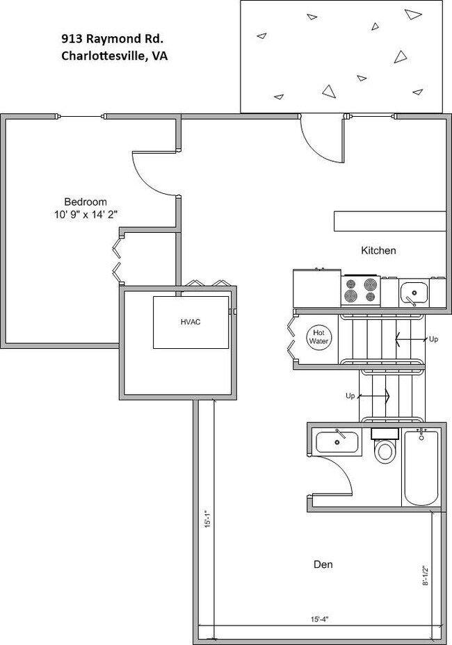 Apt. layout - 913 Raymond Road