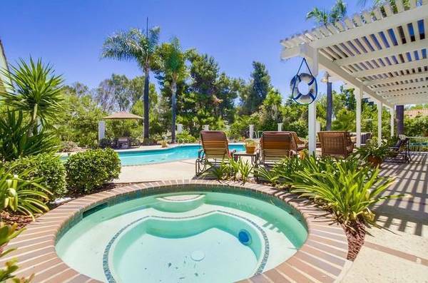 View to backyard - 17517 Saint Andrews Dr