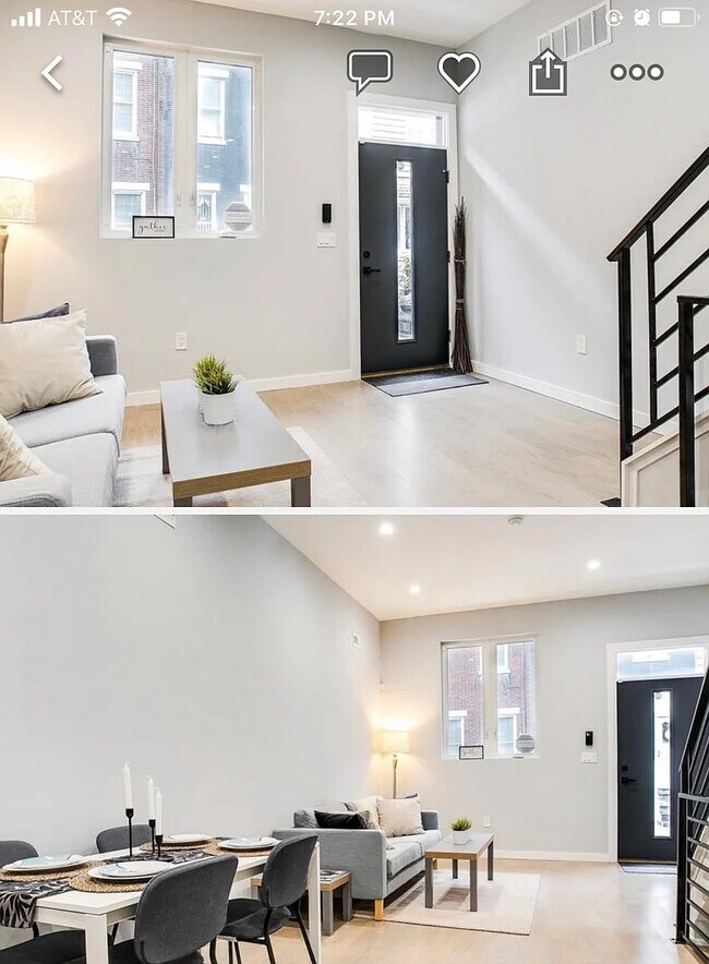 First Floor Living Room - 719 Winton St