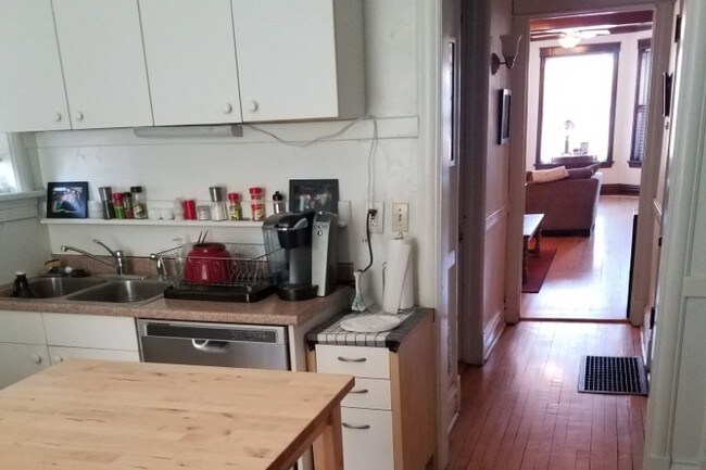 Kitchen with newer dishwasher - 4241 N Damen Ave