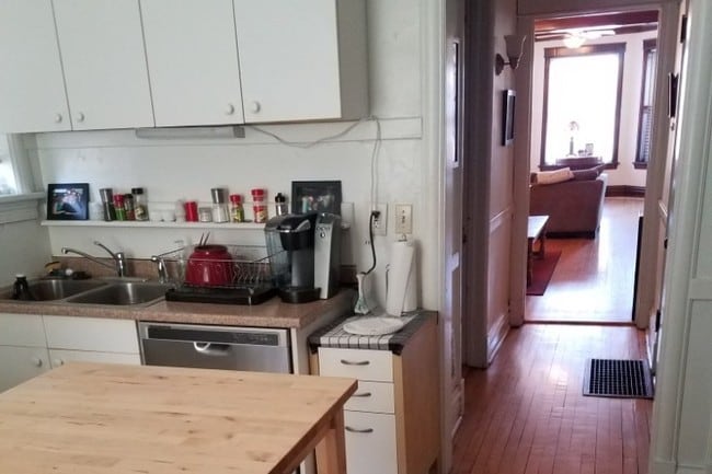 Kitchen with newer dishwasher - 4241 N Damen Ave