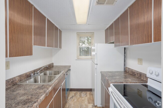2 habitaciones, 1 baño - 750 pies cuadrados - Cocina - Cordova Apartments