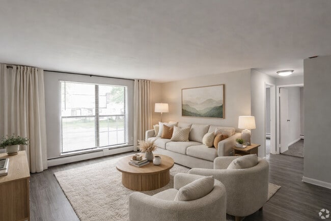 Living Room - Meadowview Apartments