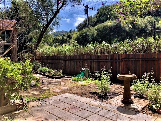 birbath garden and views - 764 Old Topanga Canyon Rd