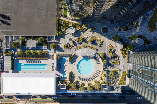 Aerial View of Pool - Circa LA