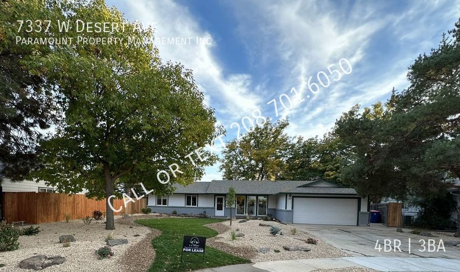 Primary Photo - 4 bedroom 1 story Boise Rental Home