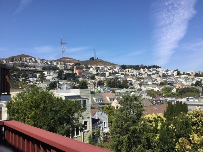 Northwest view from private top floor deck. - 4378 25th St