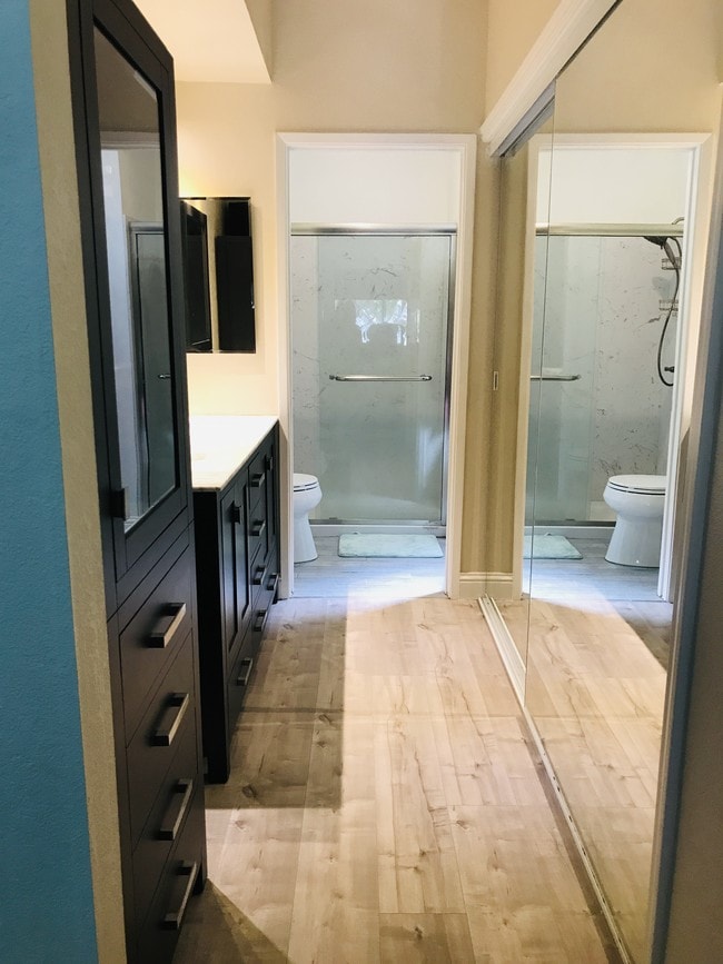 Master Bedroom Bathroom + Mirror closet - 1256 Stanhope Ln