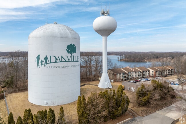 Danville, IL, sits along Lake Vermilion.