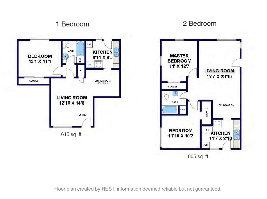 Floor Plans - 1116 E Imperial Ave