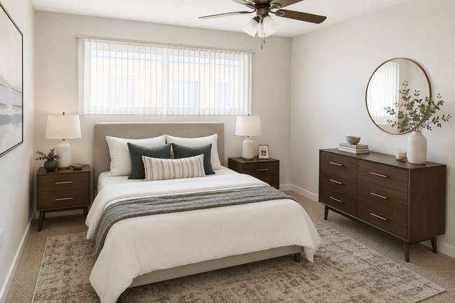 Some images have been virtually staged for illustrative purposes. Apartments are leased unfurnished. - Bancroft Towers Apartments