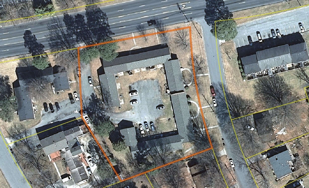 Aerial Photo - 2501 Vanstory St