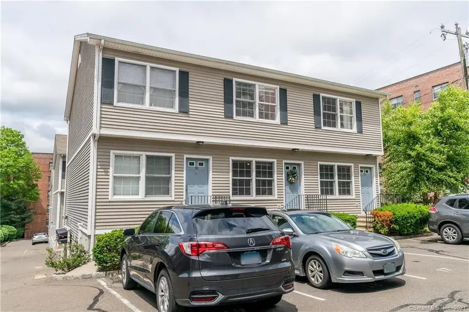 front entry, one onsite parking - 48 Strawberry Hill Ave