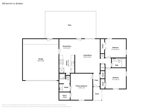 Building Photo - Charming 3-Bed, 2-Bath Home in Burleson with Garage Parking