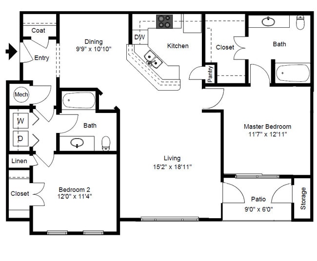 Madison Dimensions - Overall Creek