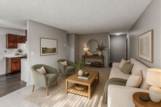 2 bed 1 bath Living Room b - Sun Place