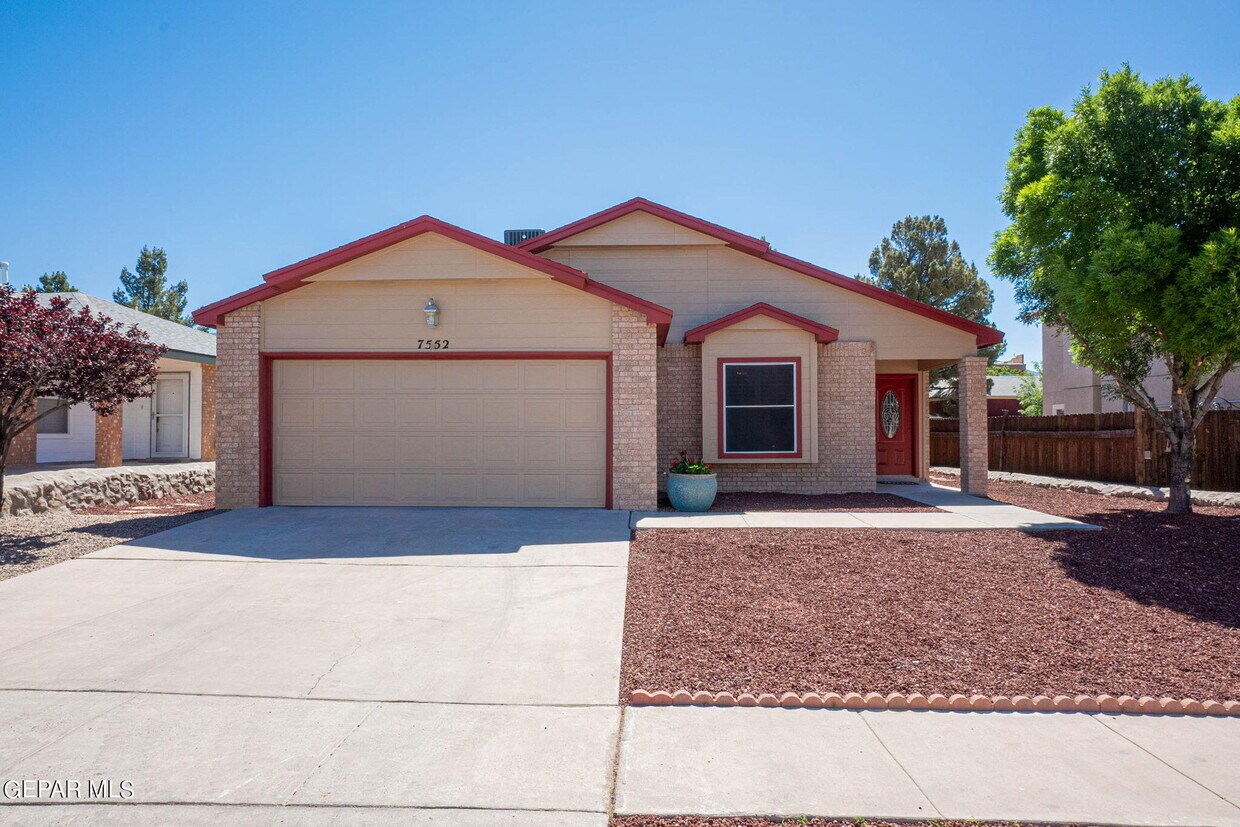 7552 Luz De Lumbre Ave, El Paso, TX 79912 House for Rent in El Paso