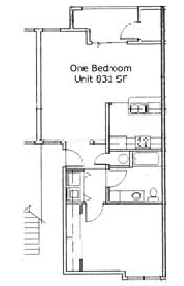 1HAB/1BA - Fountain Valley Apartments
