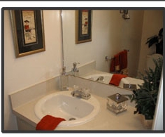 Bathroom - Pinnacle Point Apartments