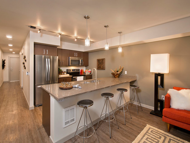 Stainless steel appliances - Infinity Apartments