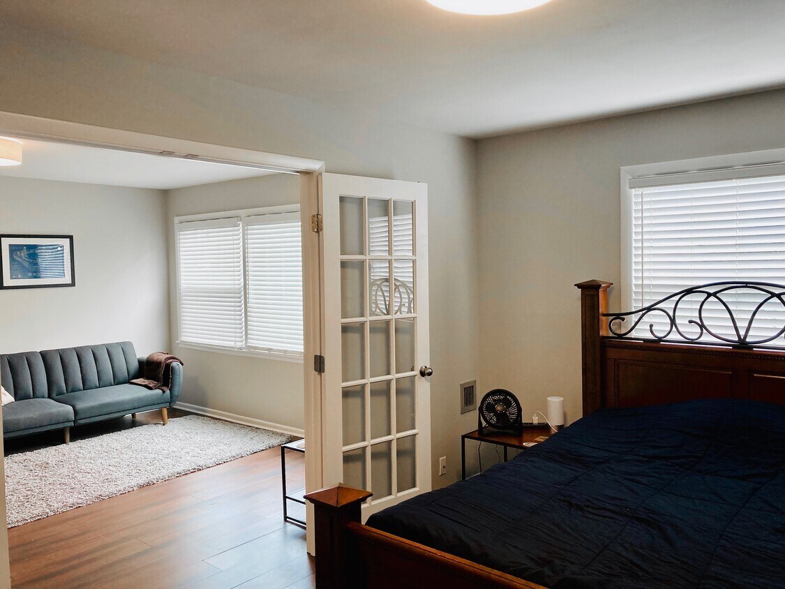 Bedroom and Living Room - 801 Inverness Ave
