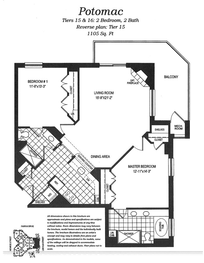 Floor Plan - 901 N Monroe St