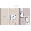Two Bedroom, 2.5 Bath Townhome (CTH)
