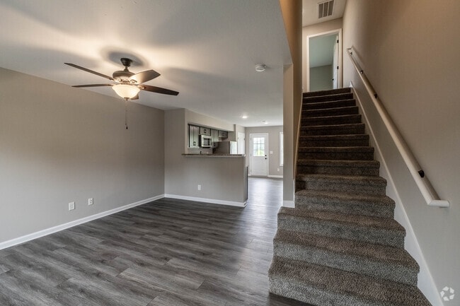 2BR, 2.5BA - 1,005SF - Entrance - Chalet Village Townhomes