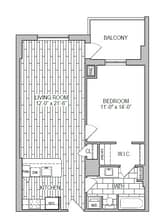 Tier 17 Floor Plan - Richmond Square