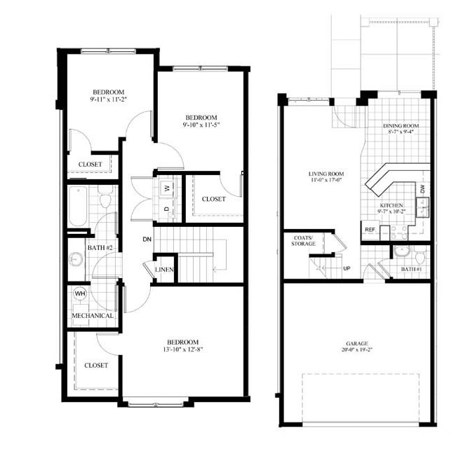 3HAB/1.5BA - Casa adosada - Maple Ridge Townhomes