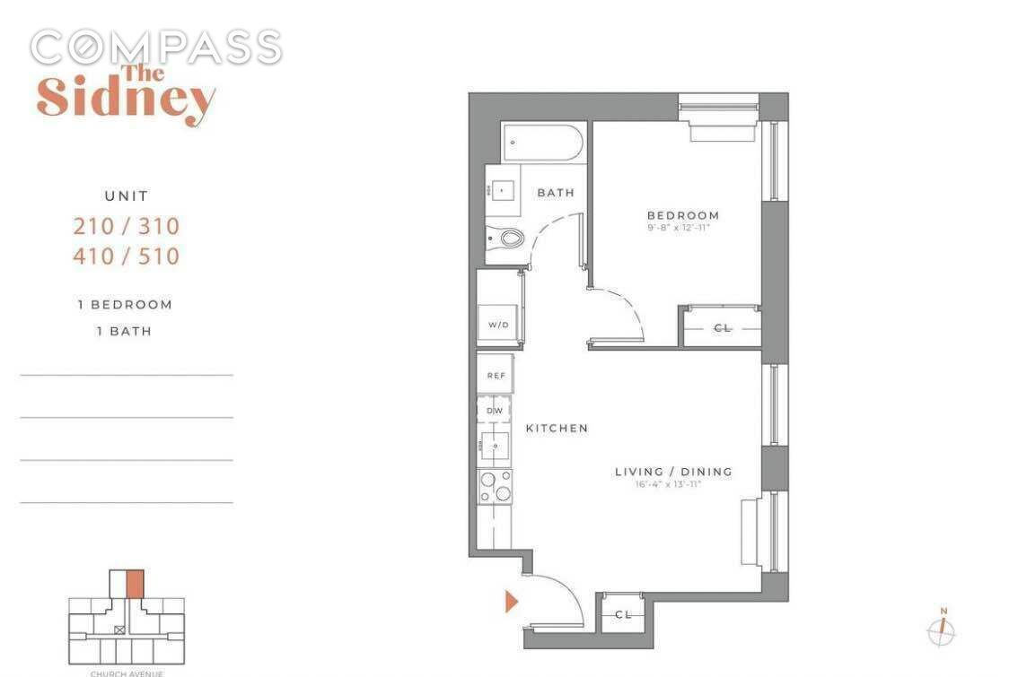 2415 Church Ave Unit 410, Brooklyn, NY 11226 Room for Rent in