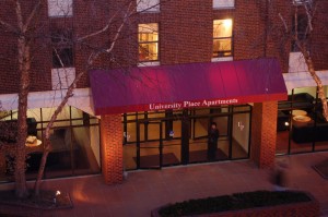 Front Entrance - University Place Apartments