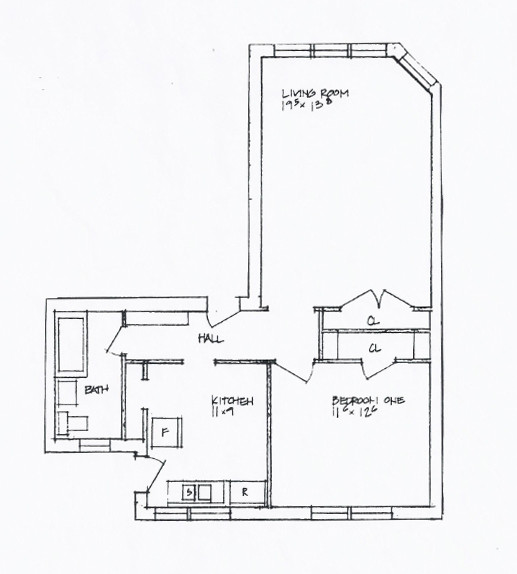 Plano de planta - 2200-10 Sherman Ave.